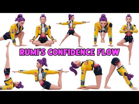 Rumi’s Confidence Flow | Yoga for Confidence & Stability | Rainbow Yoga