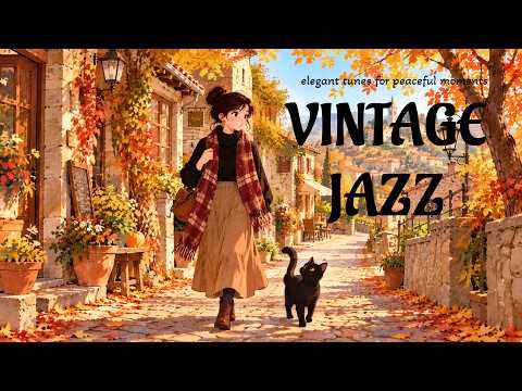 [Playlist] October Vintage Jazz 🍂 Soft 1940s Swing Music for Cozy Coffee Moments
