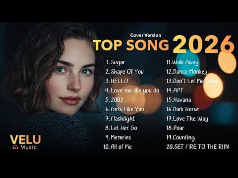 Top Songs Cover  HotHit Pop Playlist  🎙✨  2026 | Velu Music  Vol.1
