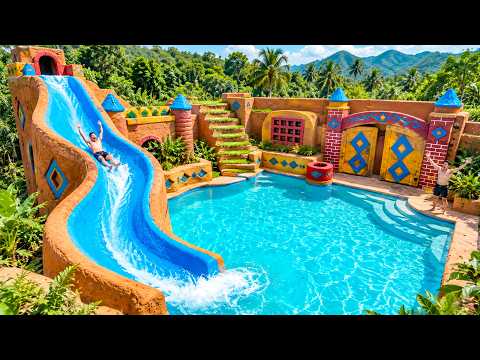 150 Days Building an Incredible Underground Temple House with a Secret Pool