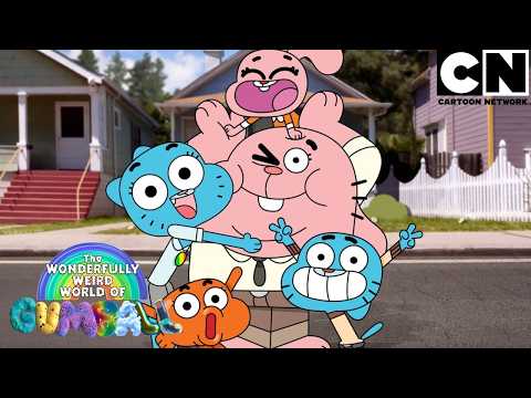 ¡2 episodios completos! La Hamburguesa y La App | El Maravillosamente Extraño Mundo de Gumball | CN