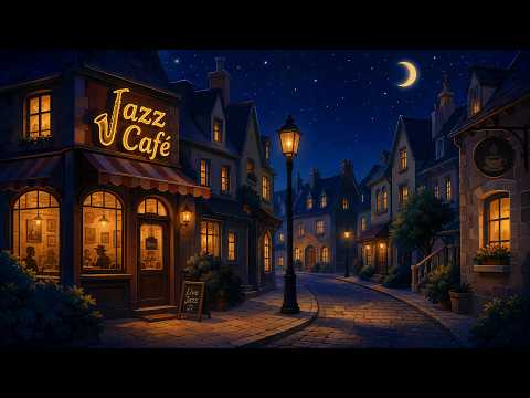 1950s Vintage Jazz Playing in Another Room | Cozy Night Café Ambience for Sleep & Relaxing