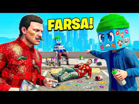 RAZBOIUL FARSELOR intre PRIETENI in GTA 5!