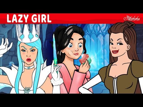 The Lazy Girl’s Fun Adventures 🍞❄️ Bedtime Stories for Kids in English | Fairy Tales