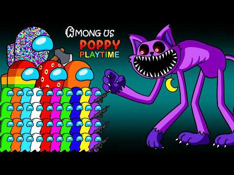 어몽어스Among Us Vs Poppy Playtime 5: Dramatic Battle! | FUNNY ANIMATION