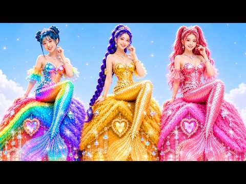 Huntrix Mermaid Room à 1$ vs 1M$  Extreme Makeover Océan 💅🌊 Qui gagne