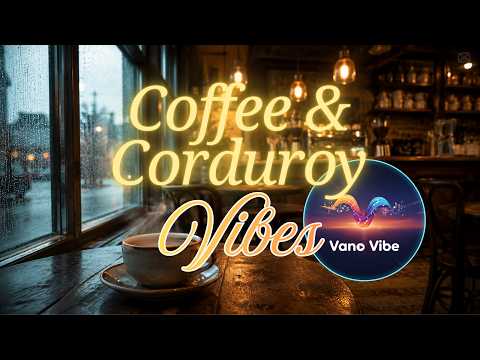 ☕ Rainy Coffee Shop Ambience ☔ Cozy Jazz Café Music for Studying, Reading, Relaxing &amp; Working 1 Hour