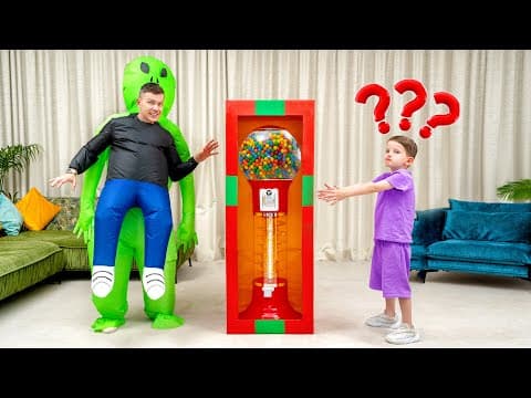 مغامرة آلة العلكة وإيجاد الحلول