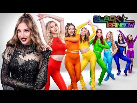 Gimnasta Curcubeu vs Gimnasta Neagra! Cum sa Strecori Mancare Curcubeu la Scoala?