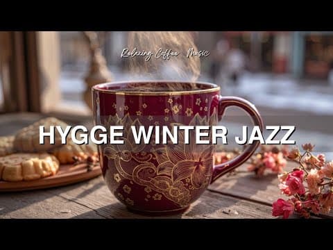 Hygge Winter Jazz ☕ Cozy Coffee &amp; Smooth Bossa Nova for a Snowy Morning Ambiance
