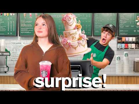 My Daughter's Emotional 16th BIRTHDAY SURPRISE (NEVER EXPECTED THIS) | Jordan Matter & Salish