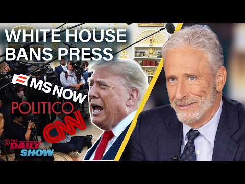 White House Bans Media Outlets & MAGA Embraces AI While Demonizing Immigrants | The Daily Show