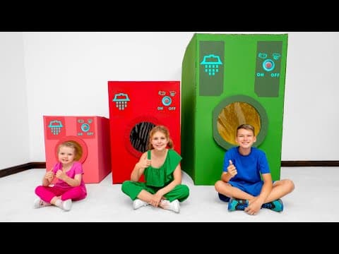 Five Kids help their siblings + more Children's videos