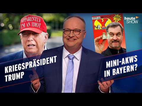 Trump im Kriegsmodus: Was sein Iran-Krieg jetzt weltweit auslöst | heute-show vom 20.03.2026