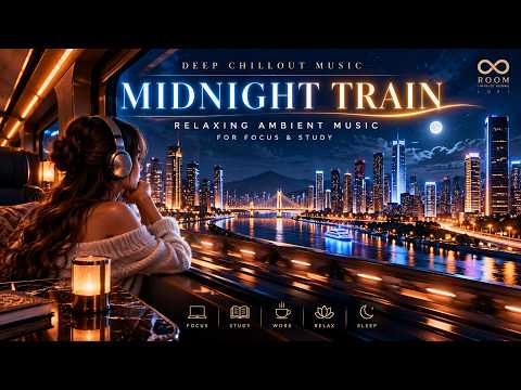 Deep Chillout Music 🚄 | Midnight Train — Relaxing Ambient Music for Focus &amp; Study