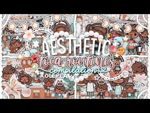 *38 MINUTES* of aesthetic toca ROUTINES 🥨🥝🌷꒦₊˚ || *VOICED 🎙|| Toca Boca Life World Roleplay 🥗🪷🐠୧ ‧₊˚