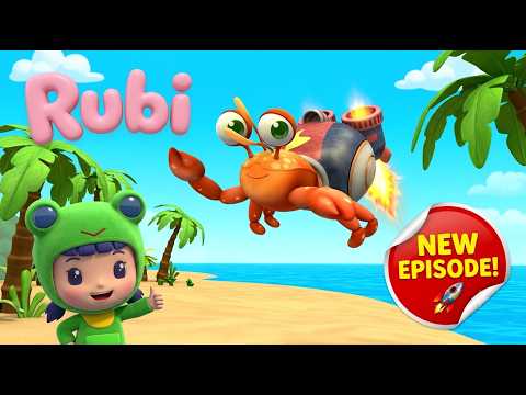 Rocket Shell for Hermit Crab! 🦀🚀 | Rubi S3 E25 | Synkronizedkids