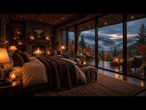 Warm Cabin by the Mountains Music for Sleep & Meditation