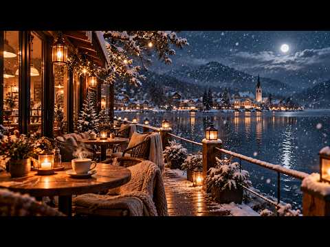 Warm Winter Coffee Shop Jazz – Gentle Piano Music for Deep Study