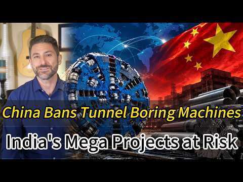 China Just Locked India’s Tunnel Machines — And America Should Be Worried.#ChinaExportControl