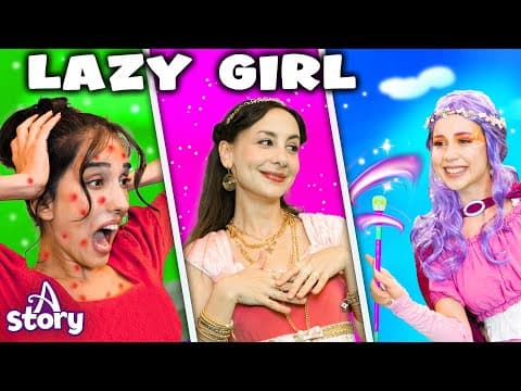 Lazy Girl + Mother Holle's Surprise + Mangita and Larina | English Fairy Tales