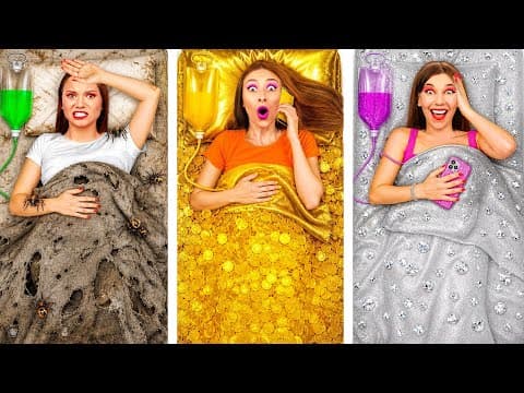 Poor vs Rich vs Giga Rich in The Hospital | Funny Moments