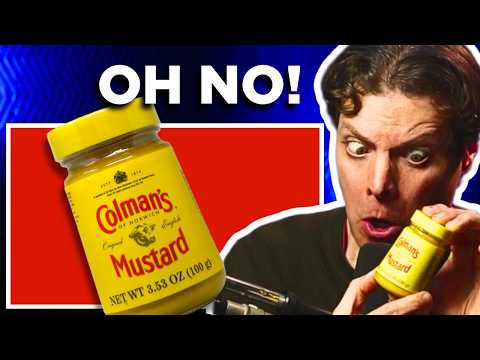 American Tries Colman’s Mustard… This Got Out of Hand!