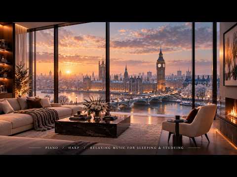 Felt Piano & Harp | Relaxing & Calming Music for Sleeping, Studying, Quiet Moments, Just Chilling