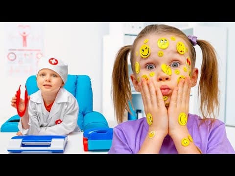 🌈 Kinder sammeln bunte Aufkleber | Sammlung der besten Videos für Kinder | Vania Mania DE