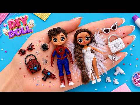 Старые Куклы Стали Зендеей и Человеком-пауком! Полное DIY-Преображение