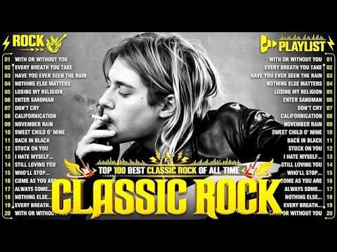 Classic Rock Songs 70s 80s 90s Full Album Nirvana, Guns N' Roses, AC/DC, Bon Jovi, Metallica, U2