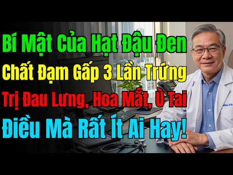 Bác sĩ tiết lộ: 90% người ăn Đậu Đen uổng phí, 3 cách ăn này mới thật sự BỔ THẬN.