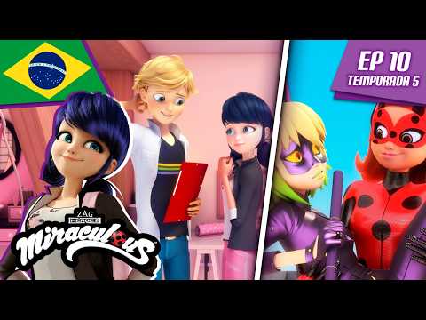 🇧🇷 MIRACULOUS | 🐞 TRANSMISSION 🐾 | Full episode ▶️ Season 5 Ep 10 | BRAZIL 🇧🇷