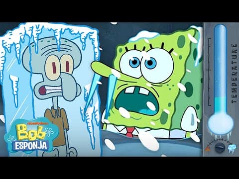 Bob Esponja | El clima más EXTREMO de Fondo de Bikini | Bob Esponja en Español