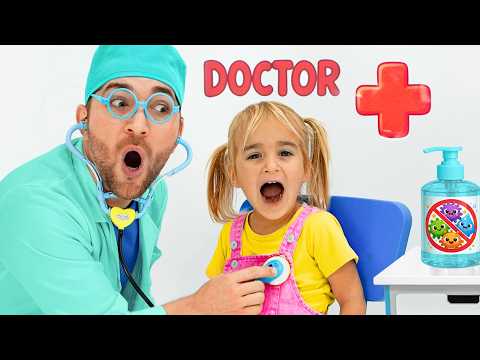 Alice and Mia – Wash your hands! – Don't eat with dirty hands!