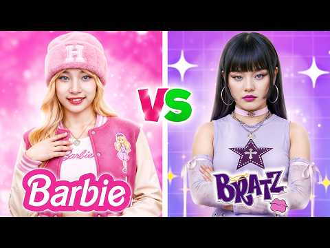 Good Barbie Vs Evil Bratz! My Enemy Became My Sister