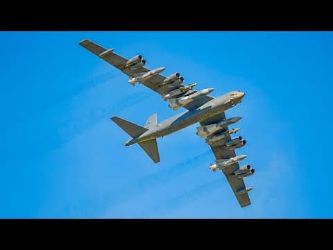 The B-52 Bomber's INSANE Upgrade Will Keep It Flying Until 2060