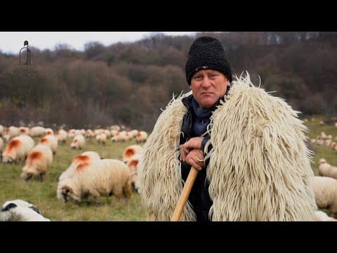 Câini ciobănești CORBI ai lui Marius Ghiran | Câini care latră pe urmă de lup | Video cu LUPI