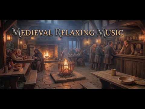 2 - Inside a Cozy Medieval Tavern | Medieval Ambience & Relaxing Music