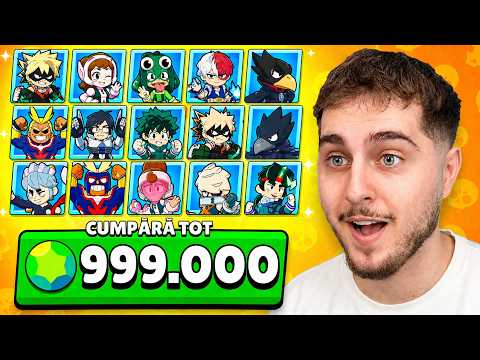 CUMPAR TOATE SKINURILE MY HERO ACADEMIA in BRAWL STARS..