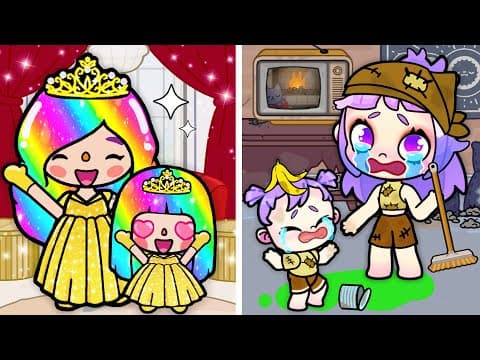 From Poor Orphan to Princess's Daughter | Avatar World Story