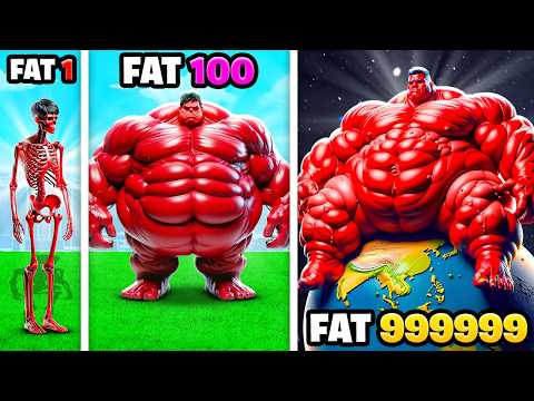 Growing FATTEST RED HULK EVER In GTA 5!