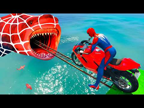 الرجل العنكبوت انقاذ باتمان Spider-Man Rescue batman vs iron man vs venom funny Game GTA 5 superhero