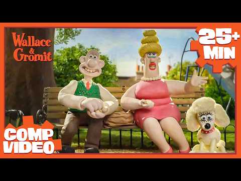 PARK DATE WITH A FRENCH LADY! OOH LA LA! 🥖✨🥐 | Wallace & Gromit