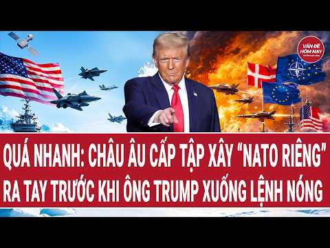 Too fast: Europe is rushing to build its own "NATO," acting before Trump issues a drastic order.