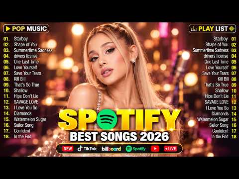 Top Hits 2026 🌍 Ariana Grande, The Weeknd, Justin Bieber, Rihanna ♫ Billboard Top 50 This Week