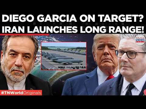 IRAN RESPONDS: Missile Fired At Diego Garcia Base Hours After UK Joins War | US-Iran War
