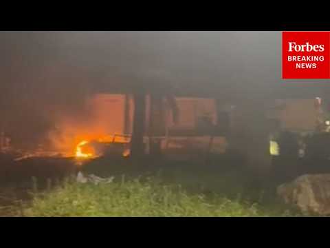 Israelis Deal With Aftermath Of Iranian Strike On Dimona, Israel