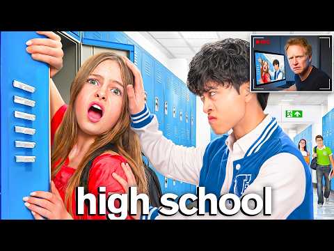 My Daughter's FIRST DAY OF HIGH SCHOOL Hidden Cameras (I WAS SHOCKED) | Jordan Matter & Salish