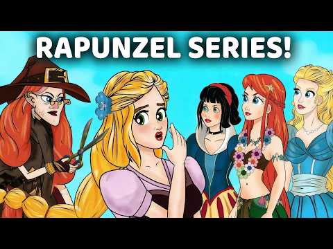 Bedtime Stories for Kids 🌙 Rapunzel Series Episode 1, 2 & 3 | English Fairy Tales And Stories